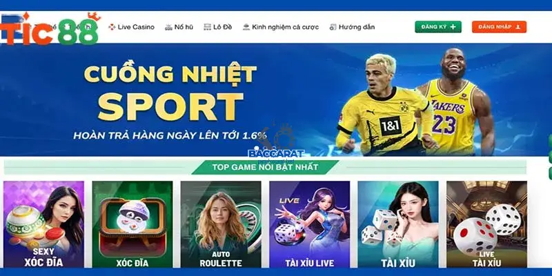 Các chương trình khuyến mãi hấp dẫn tại TIC88